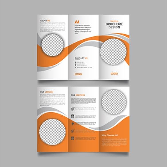 Business Marketing Tri Fold Brochure Design Corporate Business Tri Fold Brochure Template Design