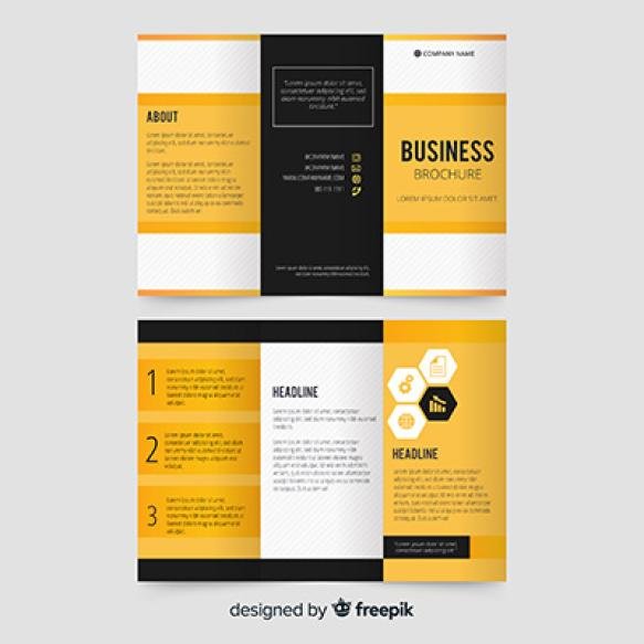 Business Trifold Brochure Template (5)