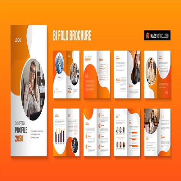 Company Profile Brochure Template Design Creative Modern Corporate Business Brochure Layout