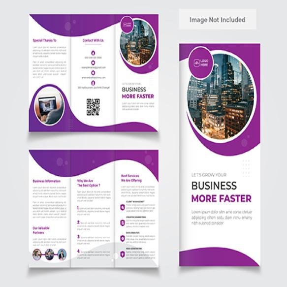 Trifold Brochure Design Your Business