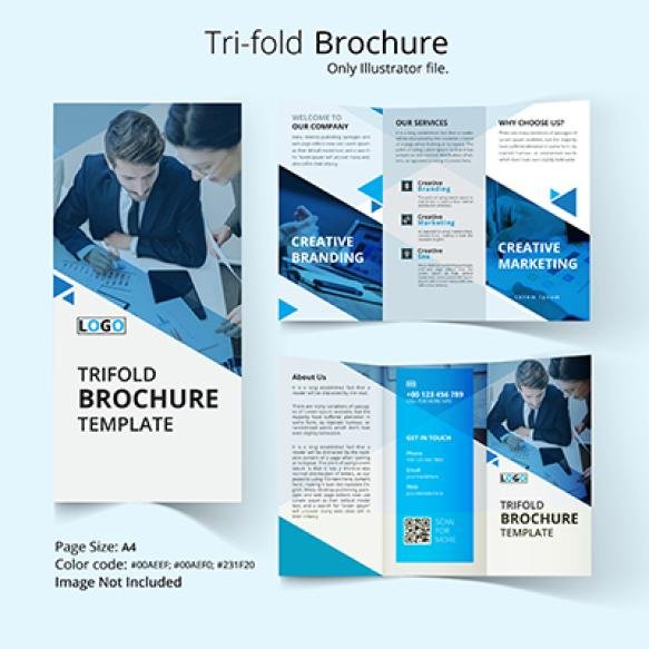Trifold Brochure Poster Company Called Rhombus Booklet Print