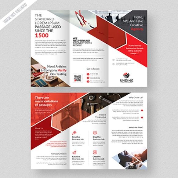 Trifold Brochure Psd Template