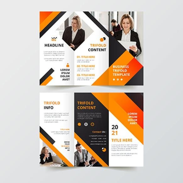 Trifold Brochure Template Design