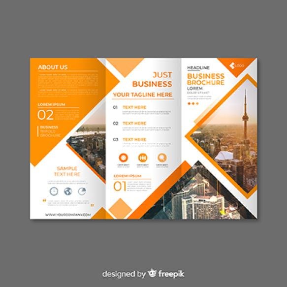 Trifold Business Brochure Template