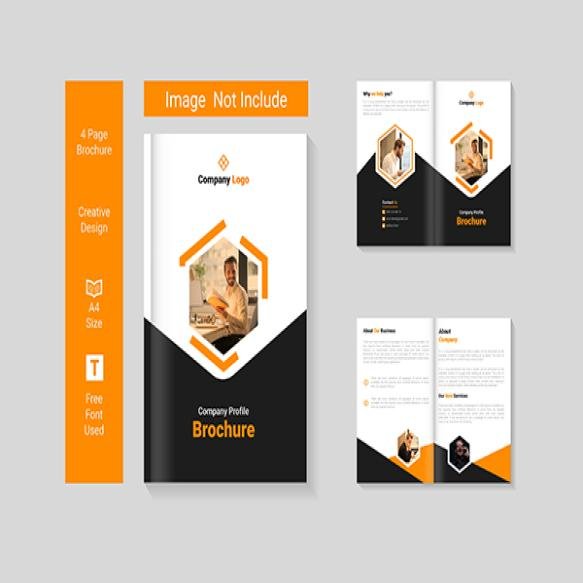 Vector Business Brochure Design Template