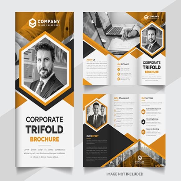 Corporate Brochure Design Template Layout