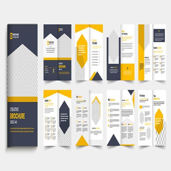Corporate Business Brochure Design 16 Page Corporate Brochure Editable Template