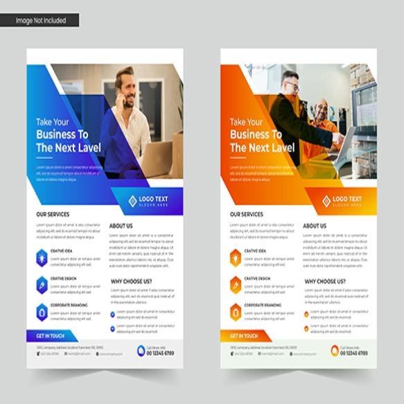 Corporate Business Flyer Template Design