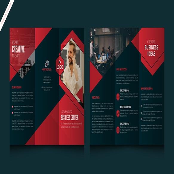 Corporate Business Trifold Brochure (1)