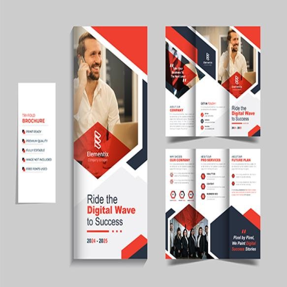 Corporate Business Trifold Brochure