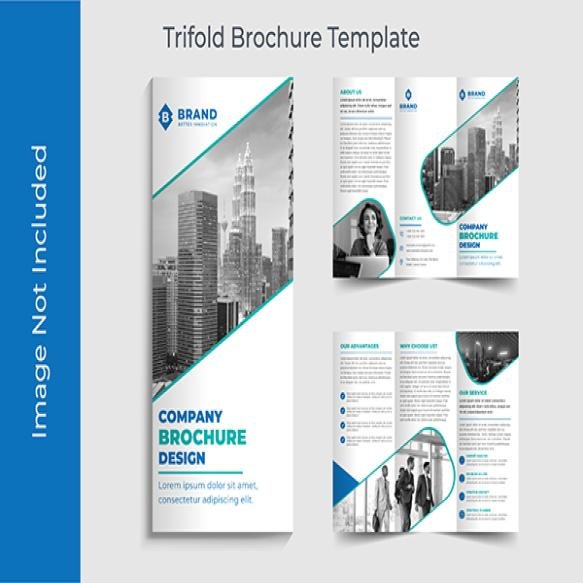 Corporate Business Trifold Brochure 6 Pages Premium Vector Template (1)