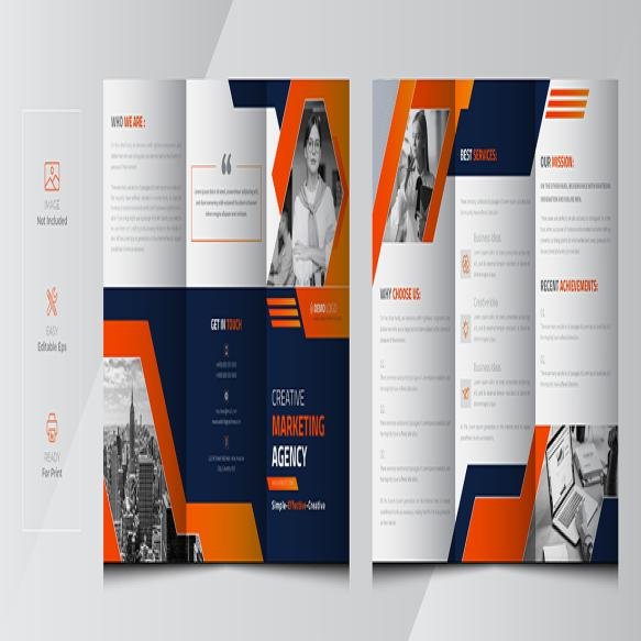 Corporate Business Trifold Brochure Template (6)