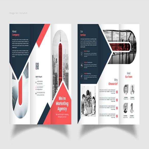 Corporate Business Trifold Brochure Template (8)