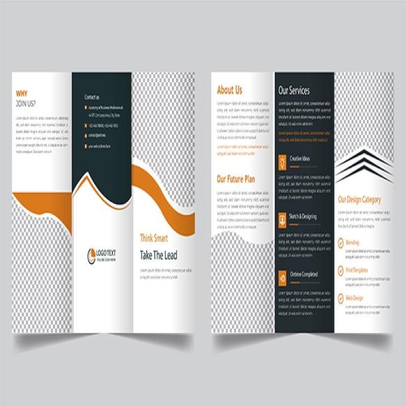 Corporate Business Trifold Brochure Template Design (2)