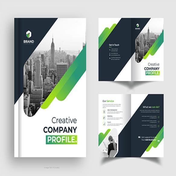 Corporate Company Profile 4 Page Brochure Template Design (2)