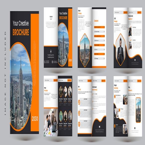 Corporate Company Profile Brochure Template Design