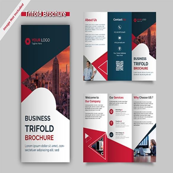 Corporate Trifold Brochure Design Template (1)