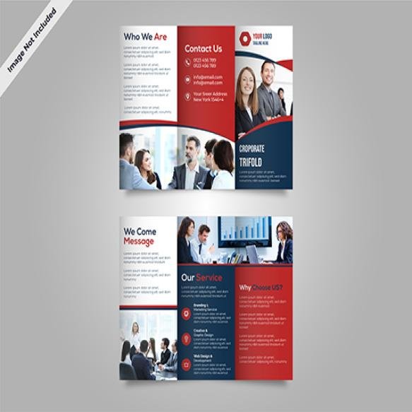 Corporate Trifold Brochure Design Template (2)