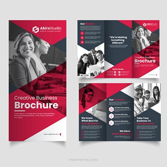 Corporate Trifold Brochure Template (3)