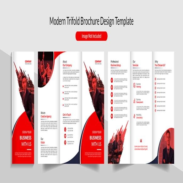 Corporate Trifold Brochure Template (4)
