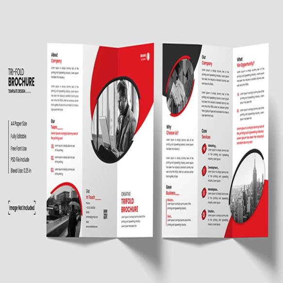 Corporate Trifold Brochure Template (6)