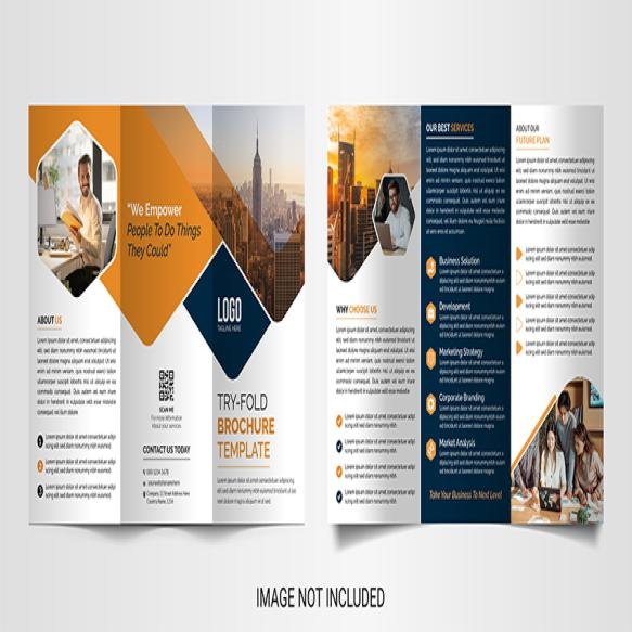 Corporate Tryfold Brochure Design