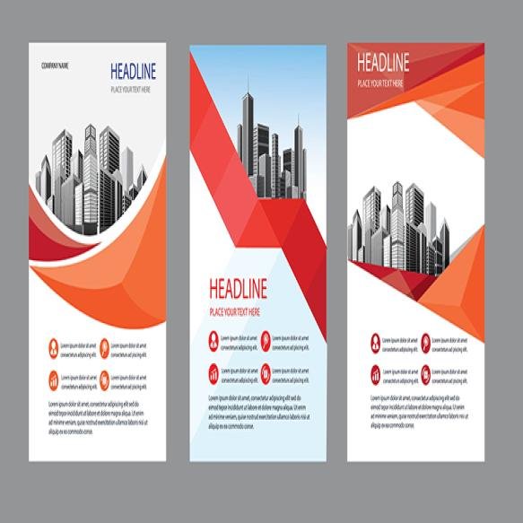 Cover Brochure Layout Annual Report Poster Flyer With Geometric Shape
