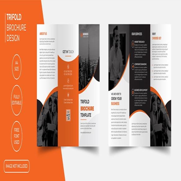 Creative Business Trifold Brochure Template (3)