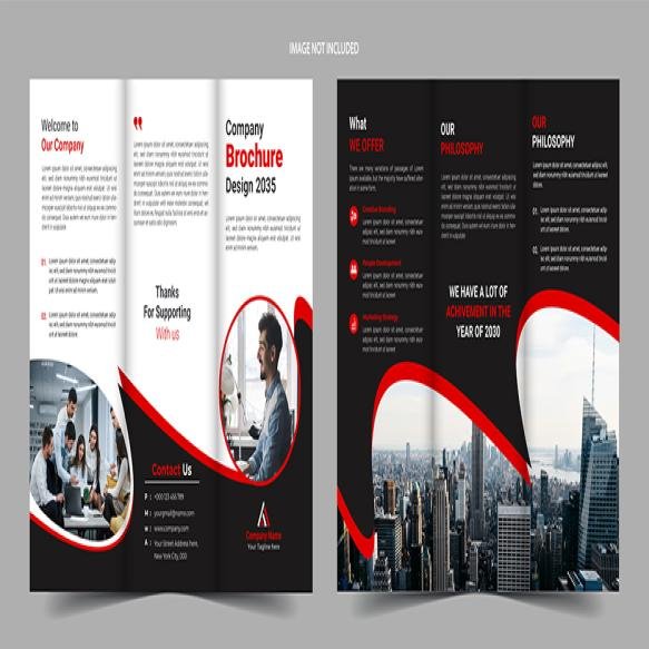 Creative Business Trifold Brochure Template (5)