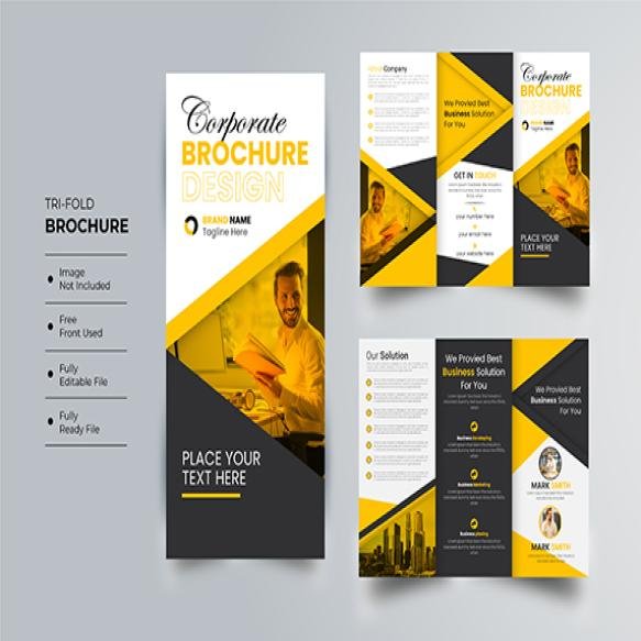 Creative Business Trifold Brochure Template (7)