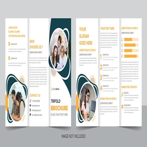 Creative Business Trifold Brochure Template (8)