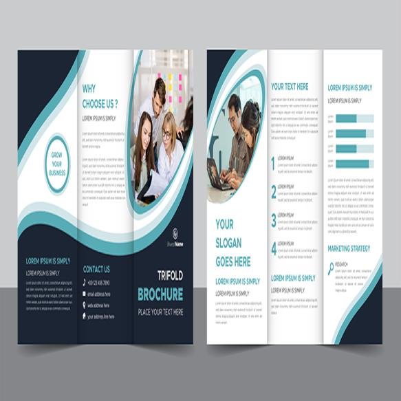 Creative Business Trifold Brochure Template