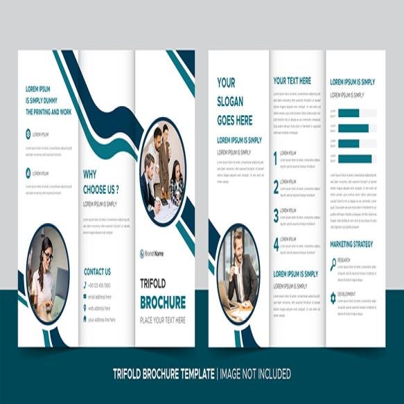 Creative Corporate Modern Business Trifold Brochure Template Design (1)