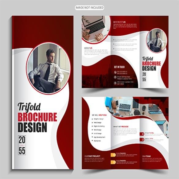 Creative Marketing Agency Dl Flyer Trifold Brochure Banner Design Template