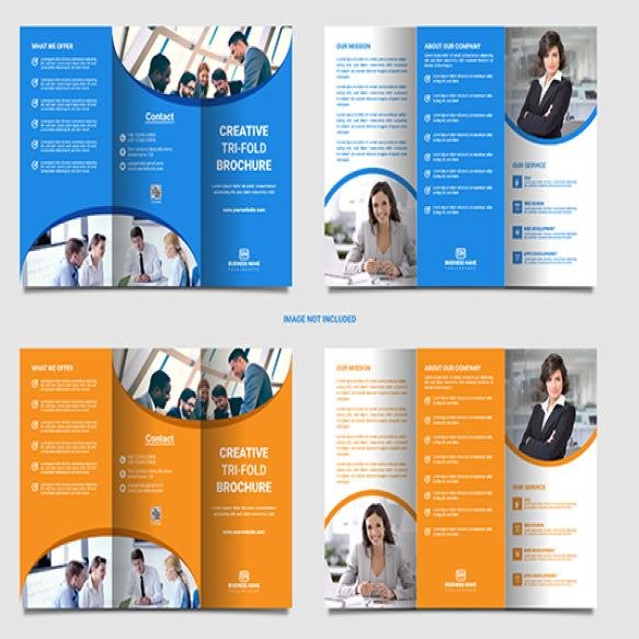 Creative Trifold Brochure Design