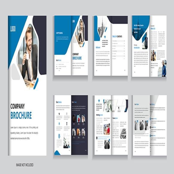 Modern Business Brochure Design Template