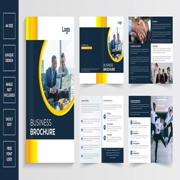 Pages Company Profile Brochure Modern Brochure Design Template