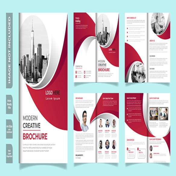 Professional Creative Company Profile Brochure Design Template