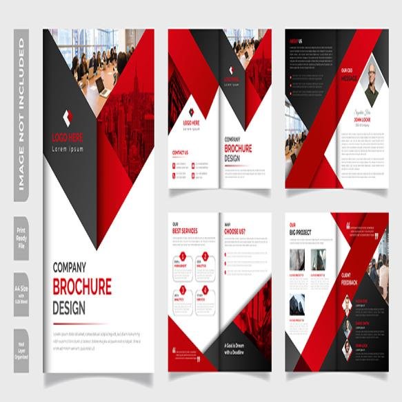 Professional Creative Corporate Business Brochure Minimalist Design Print Template (1)