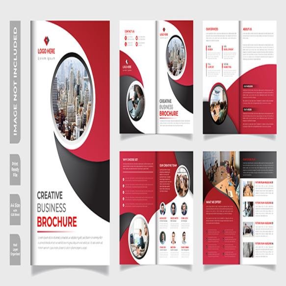 Professional Creative Corporate Business Brochure Minimalist Design Print Template (2)