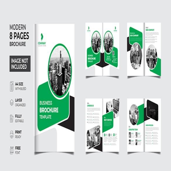 Professional Creative Multipurpose Business Brochure Minimalist Design Print Template (1)