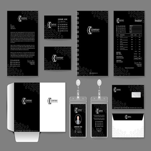 Simple Unique Stationery Your Company Brand Identity Design