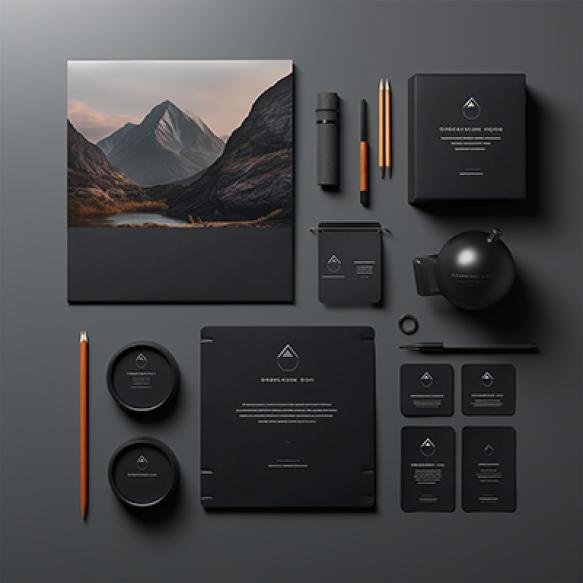 Black Box With Mountain Landscape It (1)