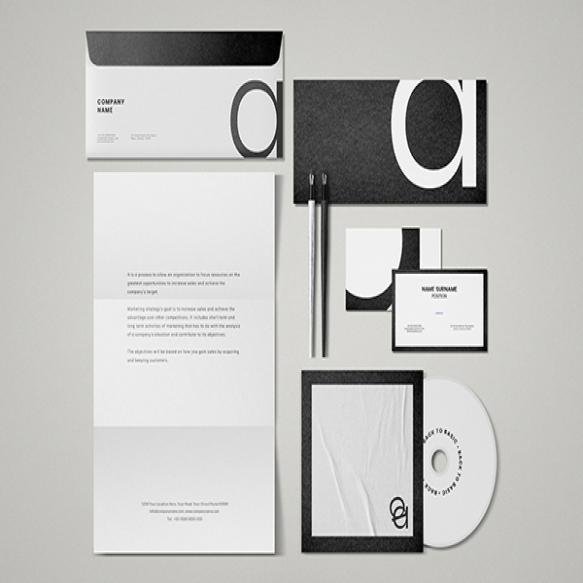 Corporate Identity Mockup Psd Set Business Enterprise