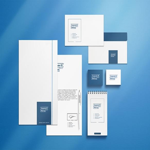 Corporate Identity Scene Creator With Movable Objects
