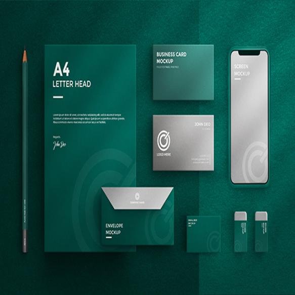Corporate Stationaty Set Mockup (1)