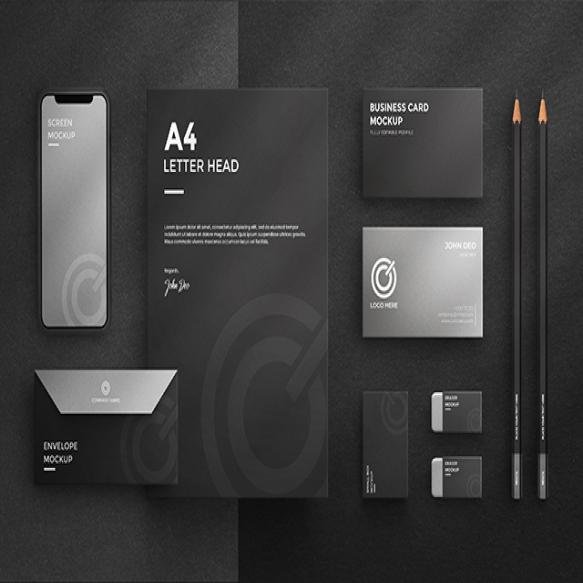 Corporate Stationaty Set Mockup