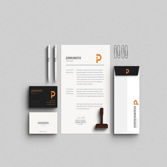 Minimal Stationery Set Mockup (1)