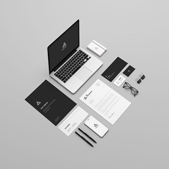 Perspective Stationary Mockup