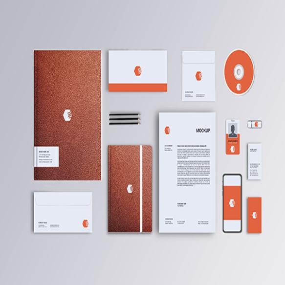 Stationery Mockup Top View (4)